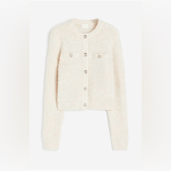 NWT H&M Boucle Cardigan - Picture 1 of 12